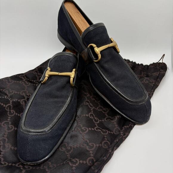 Gucci Horsebit Loafers Black 7D - Picture 8 of 11